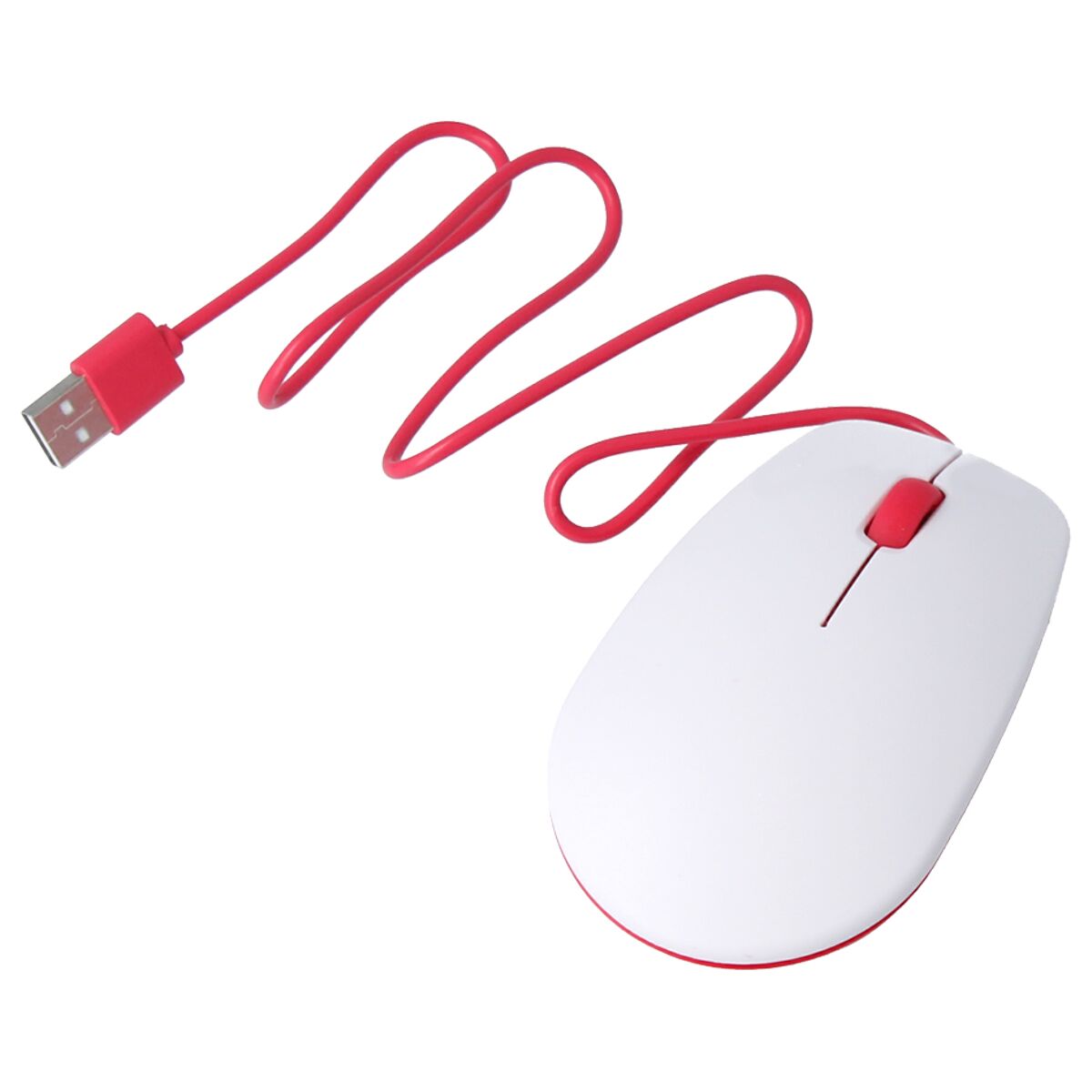 Raspberry Pi - Rato óptico USB Raspberry Pi branco/vermelho - oficial ...
