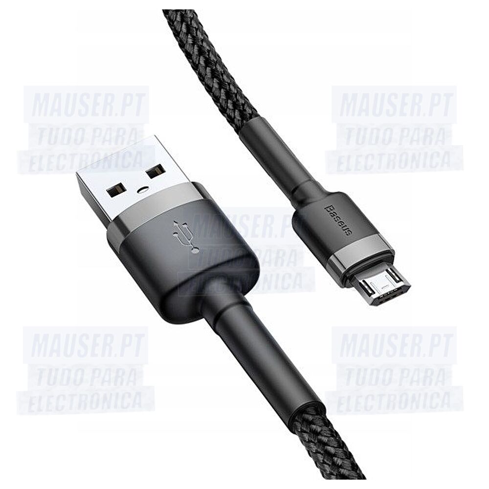 Cabo Baseus Camys-01 2A 1M Usb Micro Usb Preto